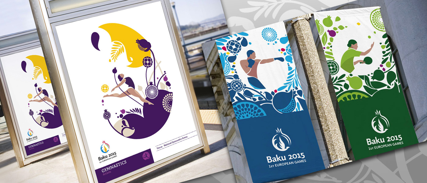 Решение дизайна символики Первых Европейских игр Баку 2015 обусловлено красотой города, историческим и культурным наследием, передает атмосферу страны и ее столицы