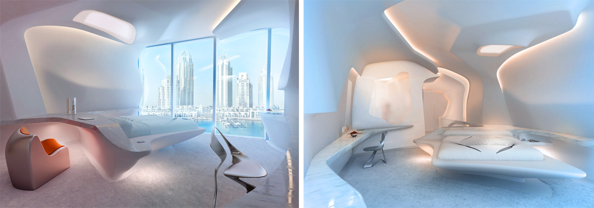 При строительстве The Opus (Дубай) используются последние технологические достижения для снижения шума в помещениях