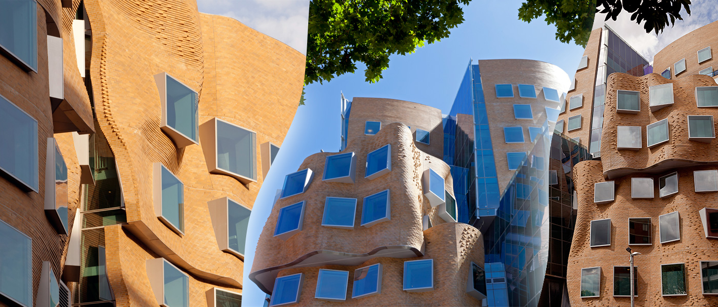 Причудливая форма здания Технологического университета Сиднея архитектора Фрэнка Гери