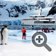 Яхта-ледокол SeaXplorer позволяет с комфортом путешествовать в водах полярных широт