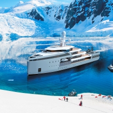 Яхта-ледокол SeaXplorer – от Арктики до Антарктики на суперяхте